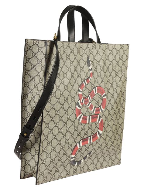 gucci snake print bag.